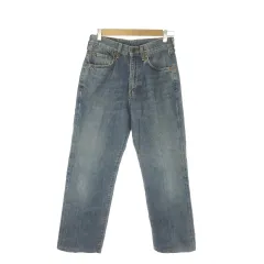 エドウィン EDWIN 503ZZ デニム ジーンズ W29 L33 青 ブルー インディゴ 色落ち加工 ストレートレッグ /AO25 ■GY99