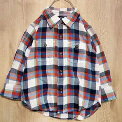 【baby Gap】ベビーギャップ 長袖 ワイシャツ チェック柄 キッズ