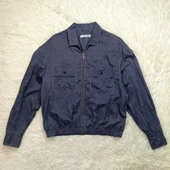 LACOSTE ラコステ 薄手デニム風ジャケット 38 レディース M ブルー系 ポケット フルジップ ブランドのサムネイル