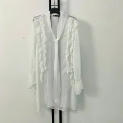 正規品 ザラ ZARA シースルー ブラウス