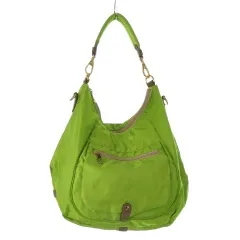 サザビー SAZABY ショルダーバッグ ハンドバッグ 2WAY 黄緑 イエローグリーン ピスタチオ ハンドル着脱可能 /CK9 ■GY99