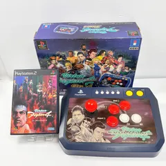プレステ2 PS2 バーチャファイター4 エボリューション 専用スティック ミッドナイトブルー ソフト付き 動作確認済み Virtua Fighter 4 Evolution ホリ HORI プレイステーション2 PlayStation2 管理番号M1743
