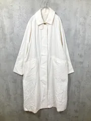 nano universe ナノユニバース 673-5111302 撥水＆花粉ガード ステンカラー コート sizeF/オフホワイト ■■レディース