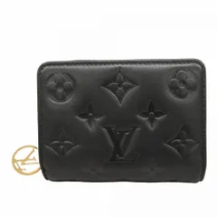 ルイ・ヴィトン(Louis Vuitton) ルイ・ヴィトン 財布 モノグラム・エンボス ポルトフォイユルー M81599 ノワールレディース