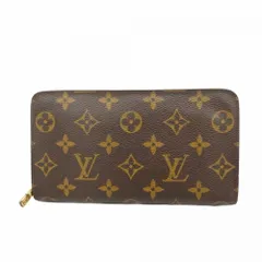 ルイ・ヴィトン(Louis Vuitton) ルイ・ヴィトン 長財布 モノグラム ポルトモネジップ M61727 ブラウンメンズ レディース