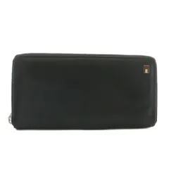 トミーヒルフィガー TOMMY HILFIGER 長財布 レザー ラウンドファスナー ロゴ 黒 ブラック /XZ ■GY18