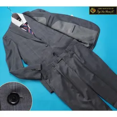 新品訳 大手スーツ専門店扱い 春夏『ロロピアーナ ZELANDER DREAM 伊製生地』ウール100% チェック柄 スリーピーススーツA7灰(H) 1642093