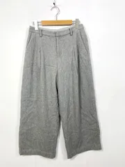 JOURNAL STANDARD relume ジャーナルスタンダードレリューム 16-030-462-1240-3-0 ウール パンツ sizeL/グレー ■■レディース