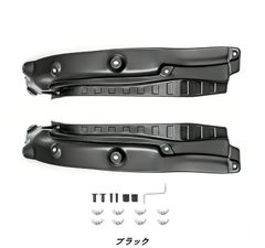 ダイハツ純正 タフト マッドフラップ ブラック リア用 泥除け
