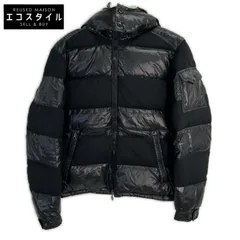 MONCLER モンクレール MAYA 素材切替 ﾌﾞﾗｯｸ ﾀﾞｳﾝｼﾞｬｹｯﾄ 2