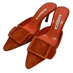 最終値下げ】MANOLO BLAHNIK メイセール ベビーピンク 37 - メルカリ