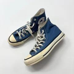 定番 CONVERSE ALLSTAR HI コンバース オールスター ハイ スニーカー MADE IN JAPAN 日本製 SAX サックス 系 サイズ 4 804-0020