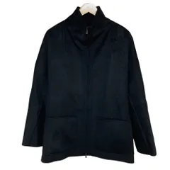 未使用 25AW VERMEIL par iena ヴェルメイユ パー イエナ スタンドカラーZIPリバーコート 38 ブラック レディース 古着 中古 USEDのサムネイル
