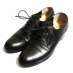 良品 MARGARET HOWELL idea マーガレットハウエルアイデア レースアップシューズ 22.5cm ブラック レディース 古着 中古 USED