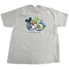 00년대 Walt Disney World 월트 디즈니 월드 2006 반소매 T셔츠 그레이(맨즈 XL) 중고 헌옷 X8117