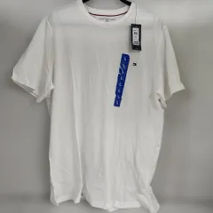 TOMMY HILFIGER トミーヒルフィガー メンズ 半袖 Tシャツ Lサイズ シンプル ワンポイント 刺繍