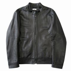 エンメティ BERNARDO 羊革 ラムレザー ボンバージャケット 46(M) エンメティ BERNARDO 羊革 ラムレザー ボンバージャケット 46(M