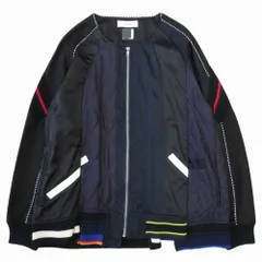 新品同様 FACETASM ファセッタズム 16AW ミックス スカ ジャケット スカジャン スーベニア ノーカラー リビルド 再構築 3 マルチ メンズ 古着 中古 USED
