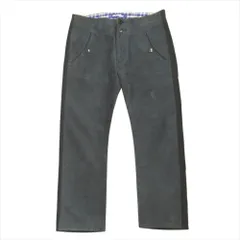 良品 JUNYA WATANABE MAN ジュンヤワタナベマン 11aw スエード レザー コーデュロイ ワーク パンツ コムデギャルソン XS ネイビー メンズ 古着 中古 USEDのサムネイル