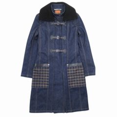 美品 Leno リノ 20aw ウールカシミヤ メルトン ロング ダッフルコート