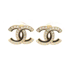 シャネル CHANEL ピアス ココマーク ゴールド GP（ゴールドメッキ） ピアス レディース Used A