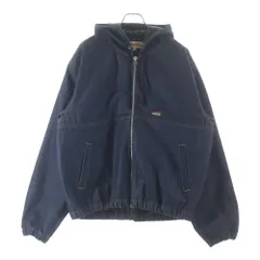 STUSSY (ステューシー) 25SS INSULATED WORK JACKET RAW DENIM インスレイテッド ジップアップ フーディー ワーク デニムジャケット インディゴ 115835のサムネイル