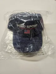 POLO SPORT ツイル ベースボールキャップ 帽子 ネイビー
