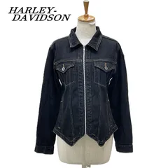 HARLEY-DAVIDSON ハーレーダビッドソン Gジャン デニムジャケット M BLK/ブラック