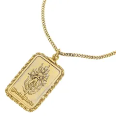 WACKO MARIA (ワコマリア) PLATE NECKLACE TYPE-2 快楽 プレートネックレス ゴールド