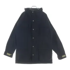 SIERRA DESIGNS (シェラデザイン) 90S VINTAGE 3本杉 ヴィンテージ 60/40クロス ロゴボタン フーデッドマウンテンパーカー ナイロンジャケット ネイビー