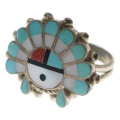 r*a様 新品 ズニ族 Zuni インディアンジュエリー フェティッシュ 恐竜
