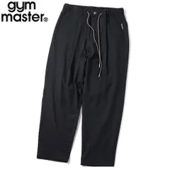 gym master ジムマスター シアサッカー タックパンツ メンズ 夏パンツ イージーパンツ 涼しい 軽量 薄手 テーパード カジュアル アウトドア G733722 ブラック(05)のサムネイル