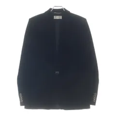 SAINT LAURENT PARIS (サンローランパリ) 20AW イタリア製 ベルベット 1B テーラードジャケット ブラック 628186 Y1B48のサムネイル