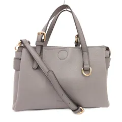 フィラノ FIRANO 2WAY ハンドバッグ ショルダー フェイクレザー グレー /JS ■GY18