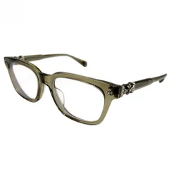 クロムハーツ サングラス メンズ 眼鏡 コックスアッカー ファッションアイテム アイウェア COX UCKER ARMY CHROME HEARTS    カーキ シルバー金具【中古品】のサムネイル