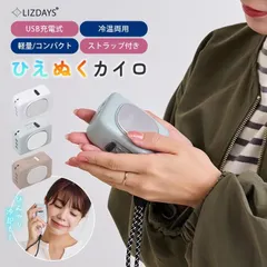 【送料無料】充電式カイロ 電気 カイロ 繰り返し 使える 電子カイロ ハンドウォーマー 軽量 小さい 防寒グッズ 寒さ対策 省エネ エコ LIZDAYS