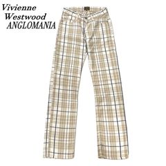 Vivienne Westwood チェック柄 カジュアルパンツ - メルカリ