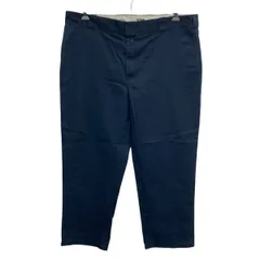Dickies 874 ワークパンツ W42 ネイビー ディッキーズ ジップアップ ビッグサイズ ワークウェア ワーク ボトムス 2604-220