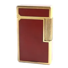 良品○Dupont デュポン ライン1 ラッカー スクエアフォルム ローラー式 喫煙グッズ ガスライター ボルドー ゴールド フランス製 着火確認済み 良品○Dupont デュポン ライン1 ラッカー スクエアフォルム ローラー式