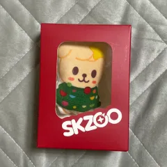 Stray Kids(ストレイキッズ・スキズ・SKZ) SKZOO(スキー) コラボ ポップアップ PuppyM(パピーム) クッションキーホルダー