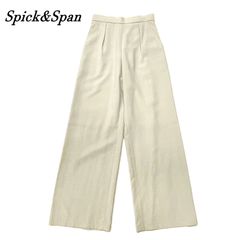 新品 Spick＆Span コットンバレルレッグパンツ＊白＊38 - メルカリ