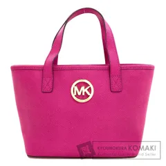 Michael Kors マイケルコース ロゴ金具 ハンドバッグ PVC レディース [中古]