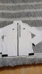 THE NORTH FACE ザ・ノース・フェイス 韓国国家代表 機能性 薄い ジャージ 100 バスト53 丈67