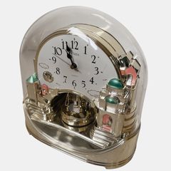 CITIZEN 置時計 N03X7L クオーツ 回転飾り ドーム型 インテリア時計