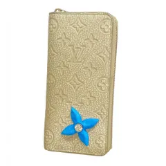ルイ・ヴィトン(Louis Vuitton) ルイ・ヴィトン 長財布 トリヨン・クライミング ジッピーウォレットヴェルティカル M81573 チョークホワイトメンズ