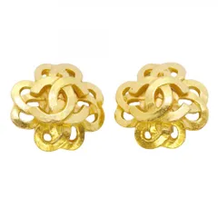 シャネル(Chanel) シャネル イヤリング  ココマーク GPメッキ ゴールドレディース