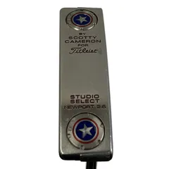 Titleist SCOTTY CAMERON スコッティキャメロン スタジオセレクト ニューポート 2.6 パター ゴルフクラブ NEWPORT2.6 ロフト4° 中古 T11083106