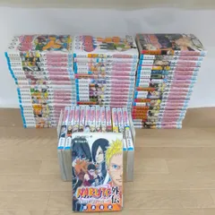 ★【未開封1冊】NARUTO ナルト 1~72巻 全巻＋外伝　コミックセット　岸本斉史　《IW10A》