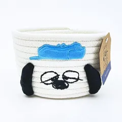 スヌーピー オラフ ロープバスケット(S) 小物入れ SNOOPY