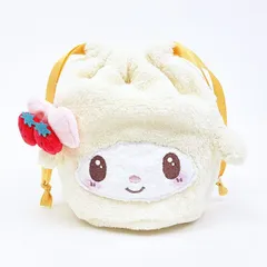 サンリオキャラクターズ マイスウィートピアノ フェイス巾着 スウィートケーキ Sanrio